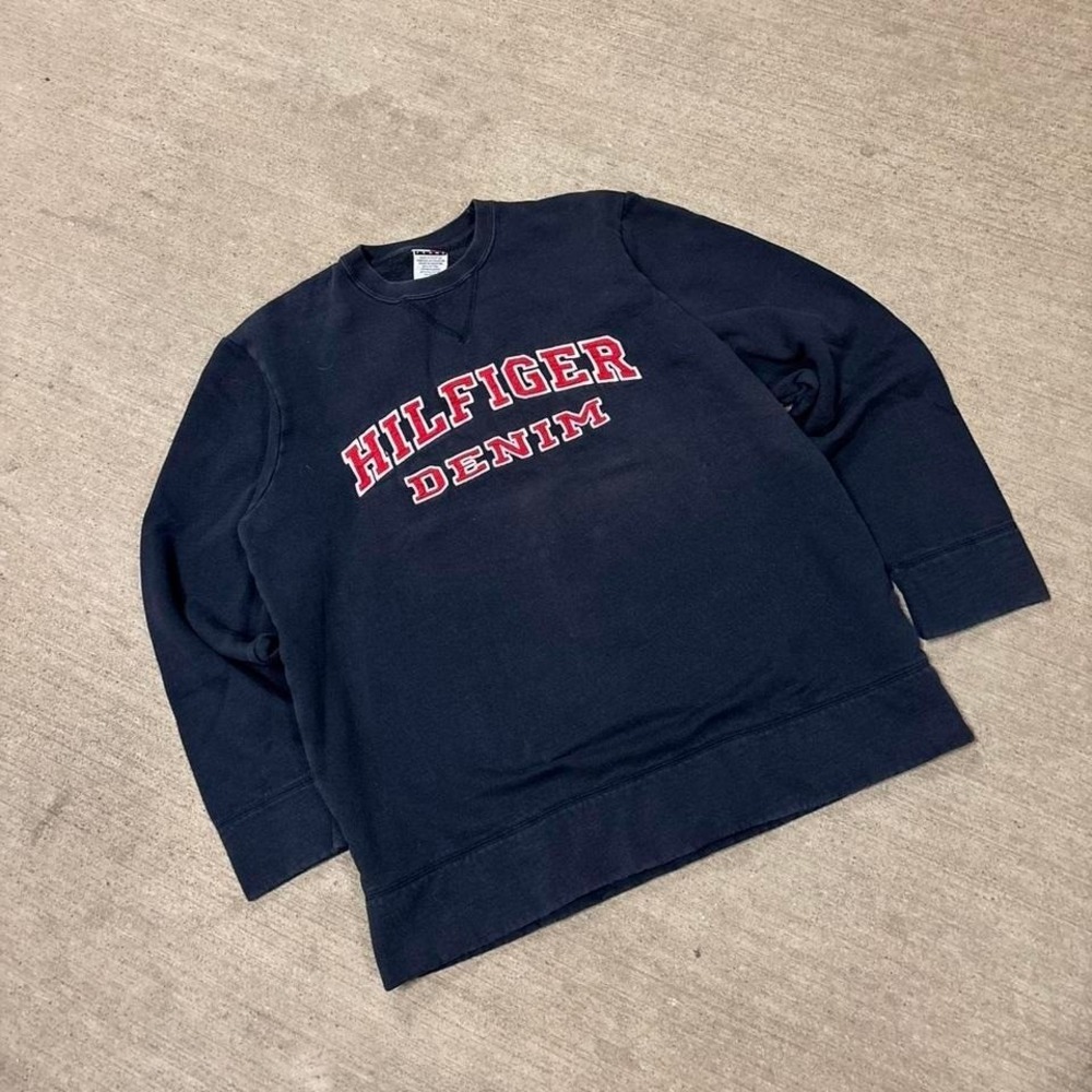 Vintage Hilfiger Denim Tommy Jeans Crewneck Size Small